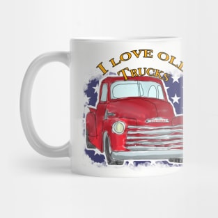 I Love Old Trucks Mug